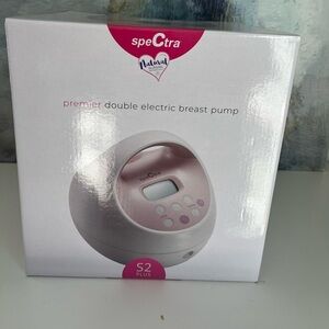 Spectra Baby Breast Pump in Pink and White